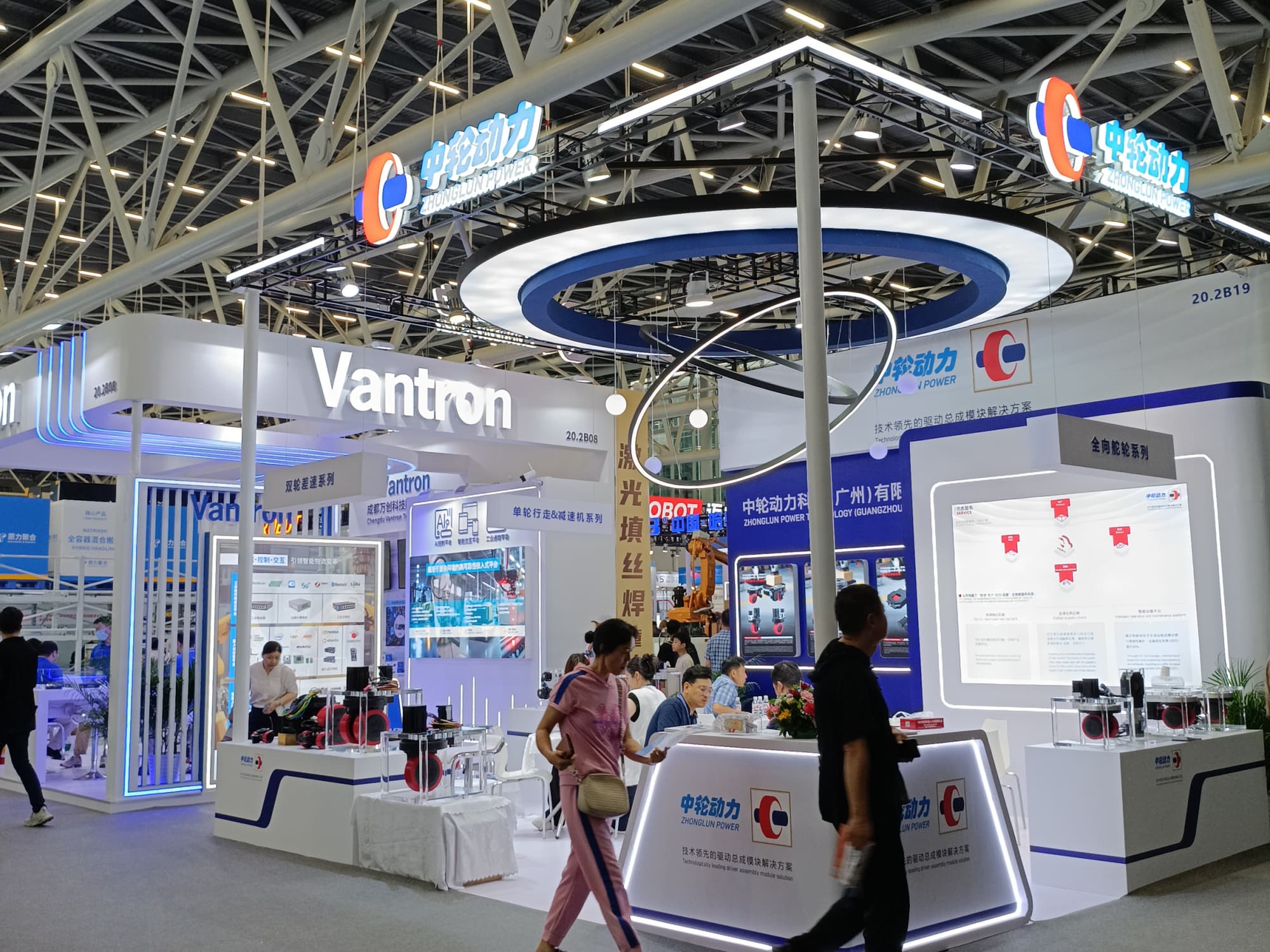 廣州機器人展專屬：貼合機器人行業的科技風搭建