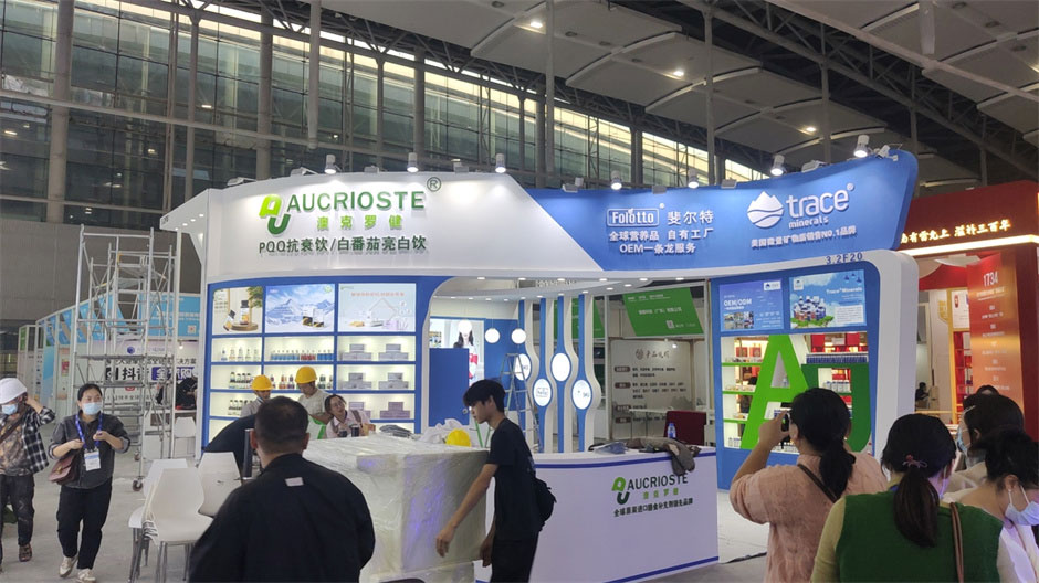 澳克羅健展覽展臺搭建現(xiàn)場