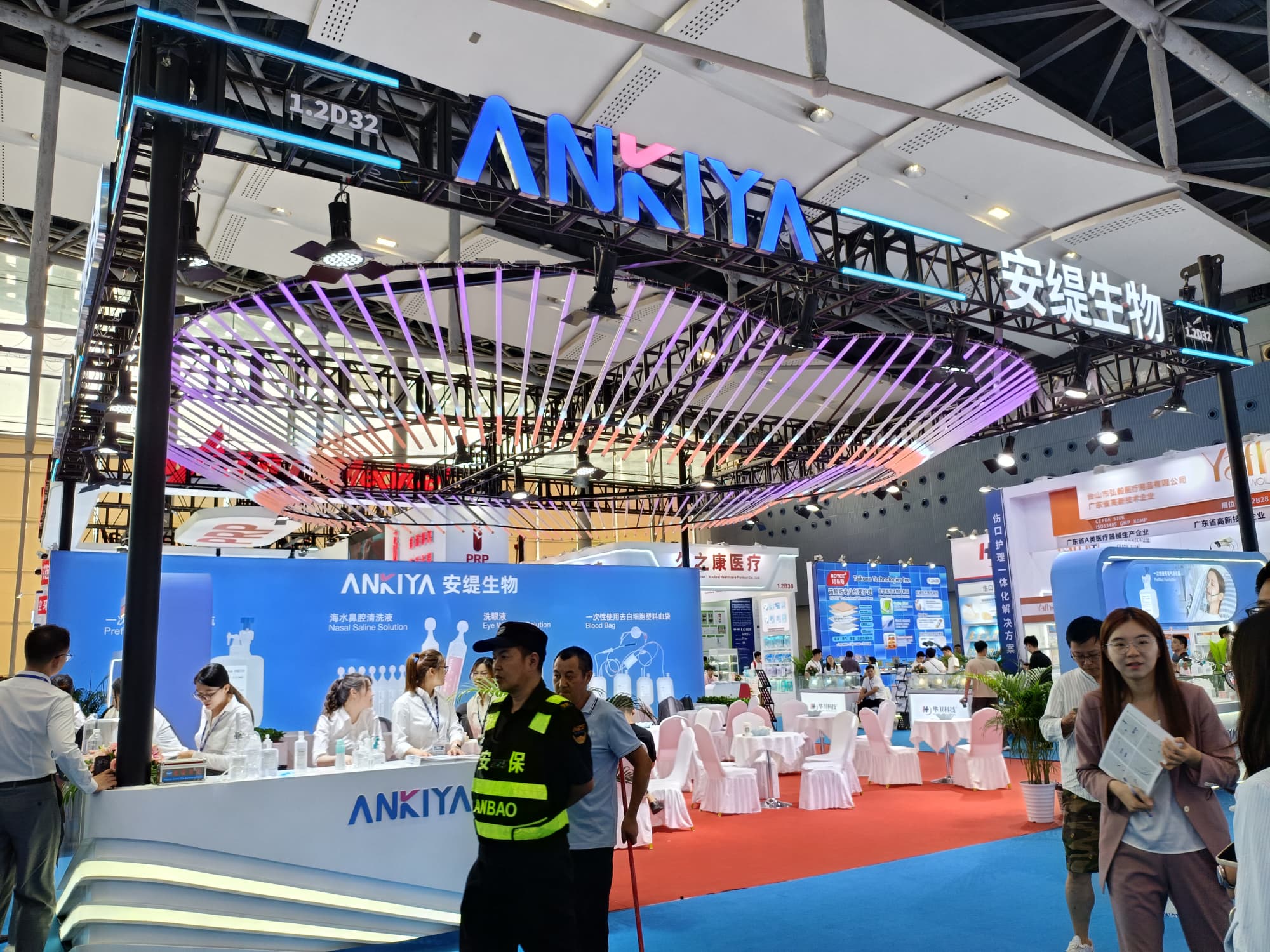 亮相即出彩！廣州國際大健康展展臺搭建助力品牌突圍